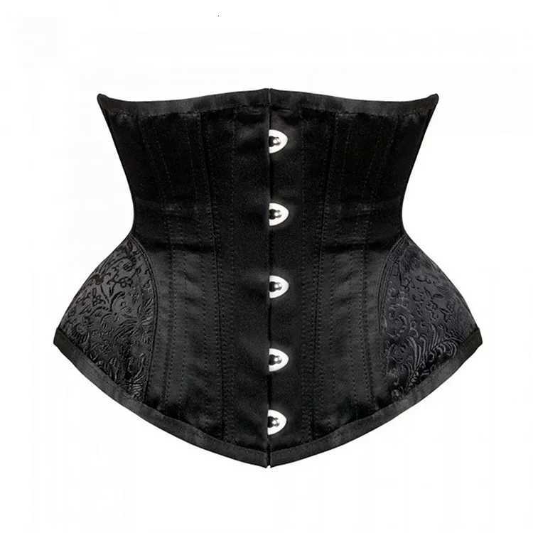 European Style Corset Cropped Waist Corsset Gothic Embroidered Shaping Underwear Bodysuit Slimming Shapewear From na W250724