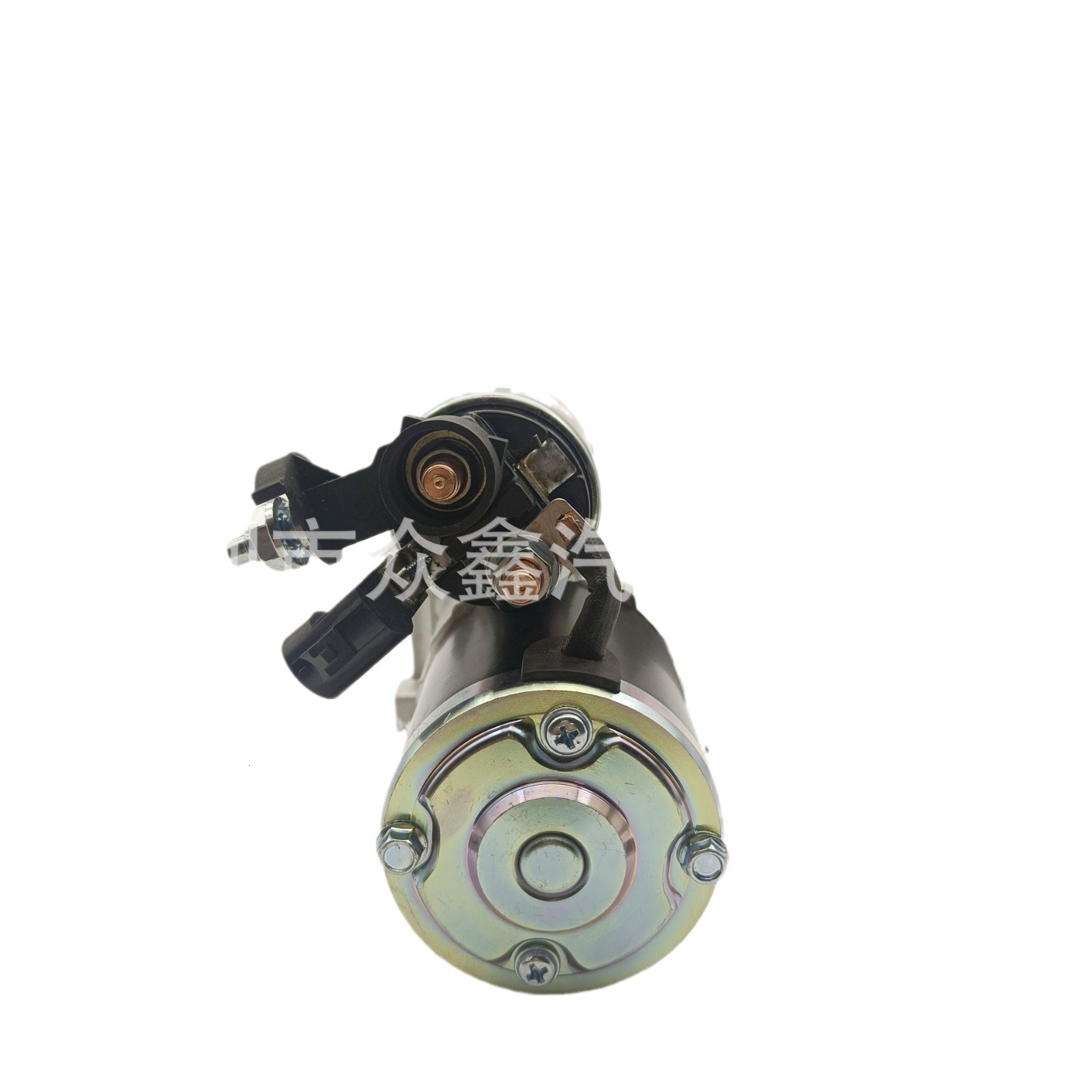 Car starter motor, automotive part