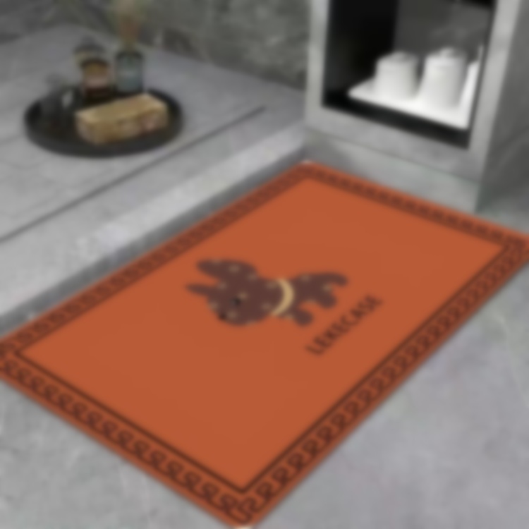 Designer carpets luxury brand home hallway mats anti - slip mats beside beds in bedrooms and bathrooms floor mats for study swivel chairs hanging bask