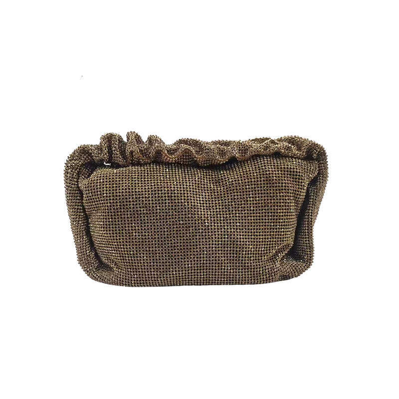 Designer Luxury Evening Diamond Fashion New Clutch Evening Socialite High-End Handbag Dumpling Bag