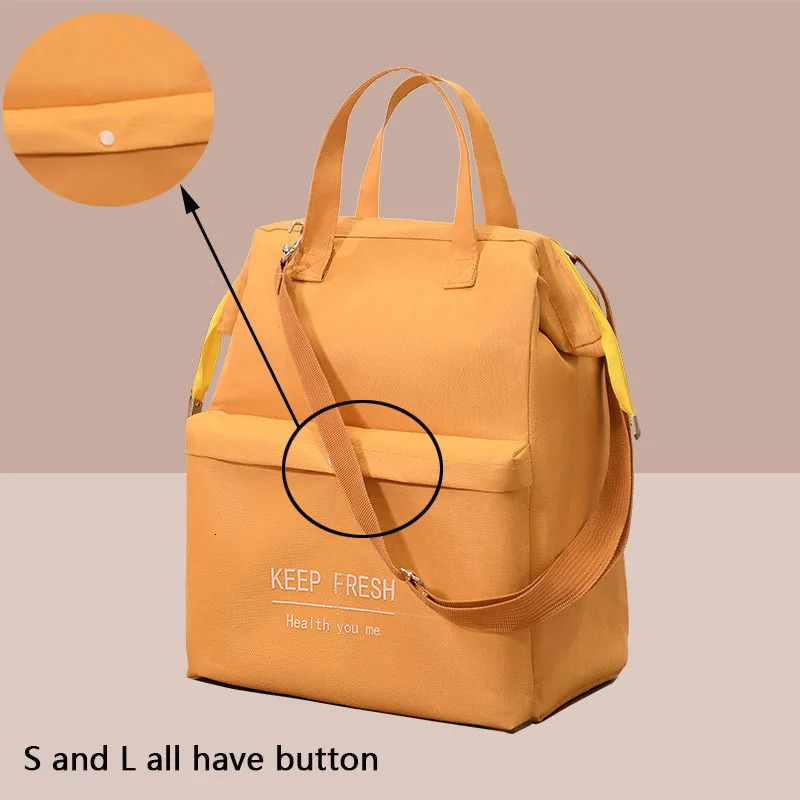 Large Capacity Lunch Bag Women Waterproof Insulated Shoulder Crossbody Bags for Lunch Box Picnic Portable Fresh Cooler Bags 250723