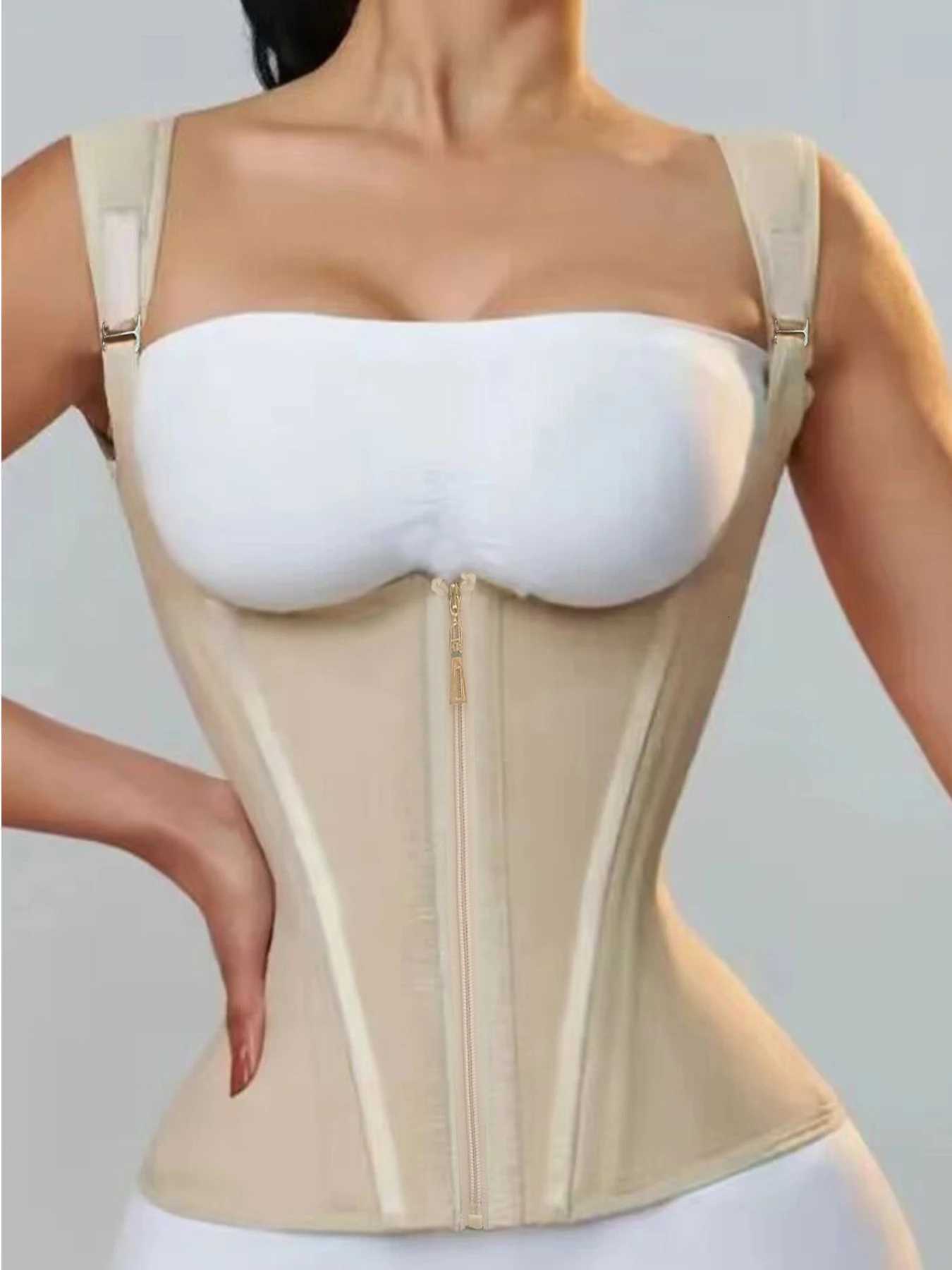 Postpartum Body Shaping for Women 15-Bone Back Waist Correction Corset Underwear High Elastic Latex Tight Waist Seal W250724