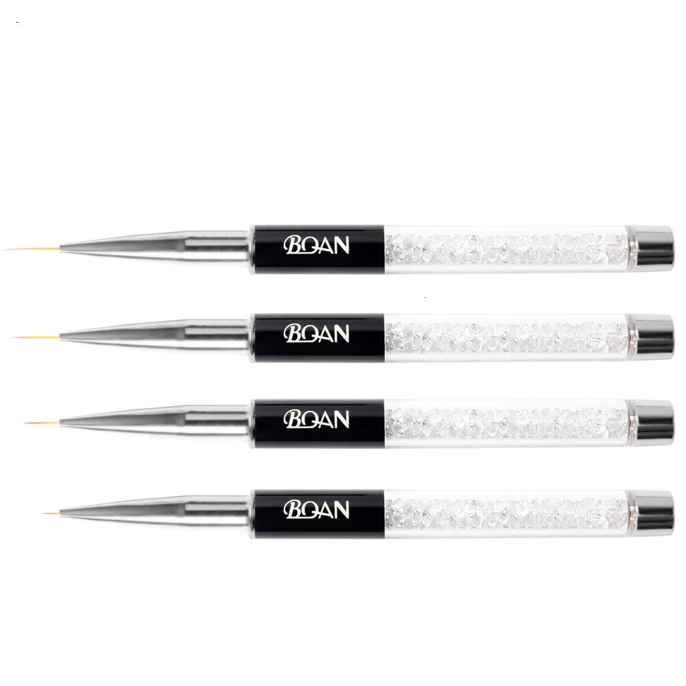 BQAN Professional 5mm/7mm/9mm Nail Brush Hand Draw Tips Drawing Line Painting Pen Tools Manicure Nail Art Brush Decoration 250716