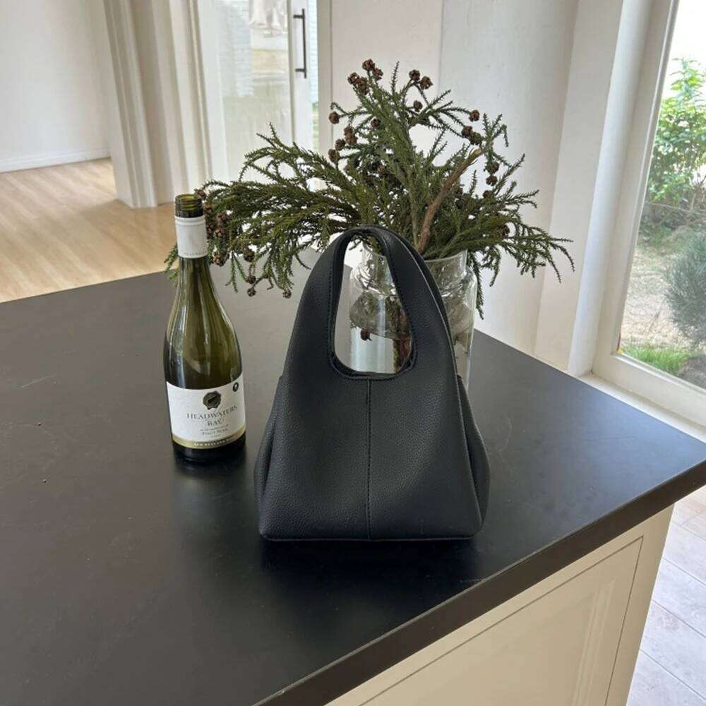 Fashion Tote Handbags Solid Pu Leather Bucket Bags Women Versatiel Commute Handle Pack Large Capacity Lady Leisure Composite Bag