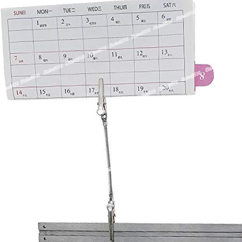 Double Head Alligator Clip Photo Holders Metal Wire Pictures Memo Note Clips Clamps 10.2CM