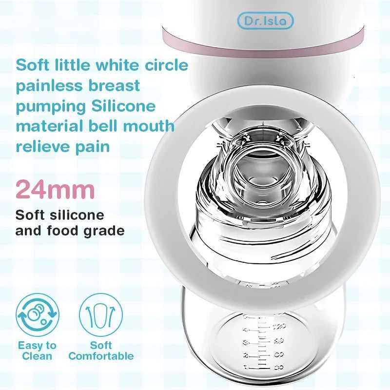 Electric Breast Pump Intelligent Integrated High Suction Breast Pump Breast Milk Postpartum Fortable Painless and Silent Breast X2507241