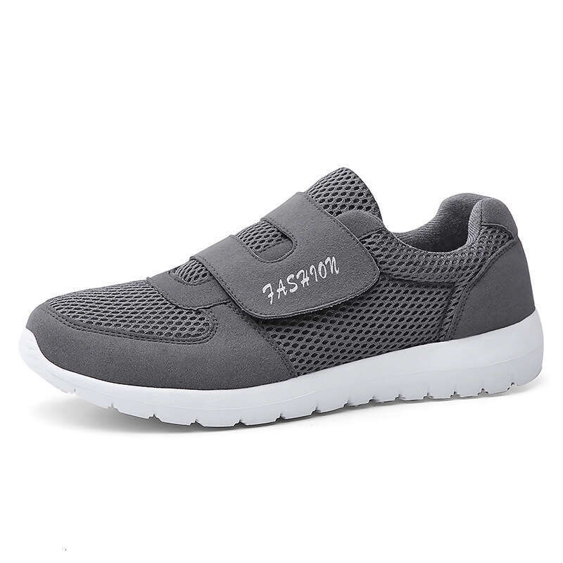 Middle-aged and Elderly Walking Men's Morning Exercise Square Dance Sports Running Women's Safety Outdoor Mesh Shoes