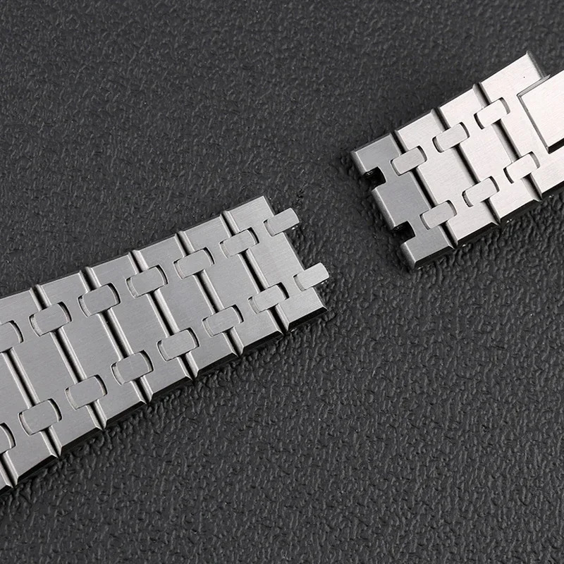 21mm 26mm Watchband Men Women Full Stainless Steel Bracelet For Watch Strap Folding Buckle Strap 250723
