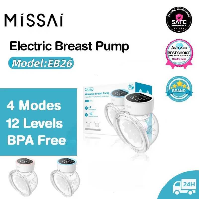 Wearable Breast Pump Hands Free Electric Breast Pumps Comfort Milk Collector Lightweight With LED Display For More Scenarios X250724