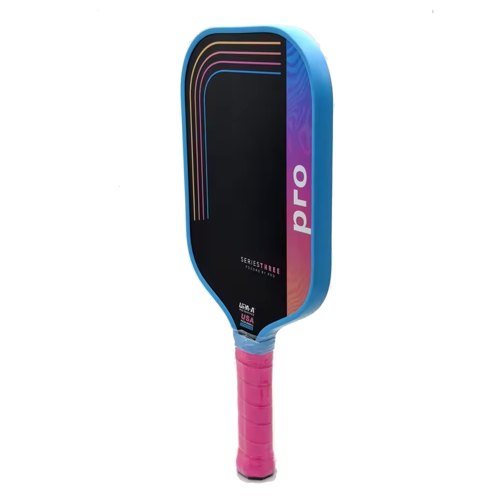 2025 High Elasticity Core Flamingo Gen3 Propulsion Core 16mm Thermoformed Raw T700 Carbon Fiber Pickleball Paddle