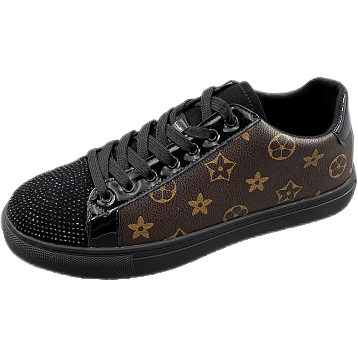 Jiarong Tide Brand Versatile fashionable sneakers Fashion board shoes Men's soft soled leather low cut casual shoes spirited young man hot