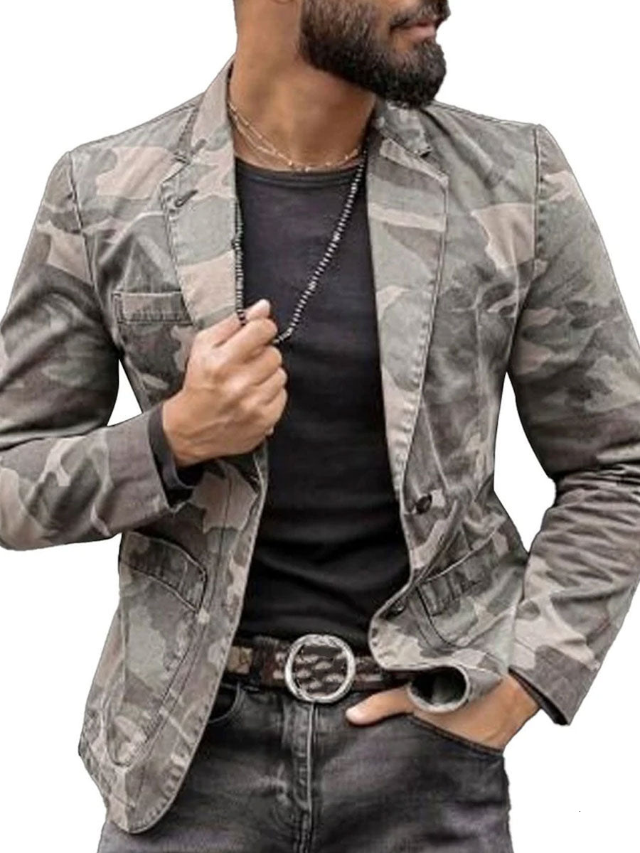 Hot Selling Mens Cross-Century Classic Single Suit Mens Four Seasons High-End American Style Small Blazer Jacket