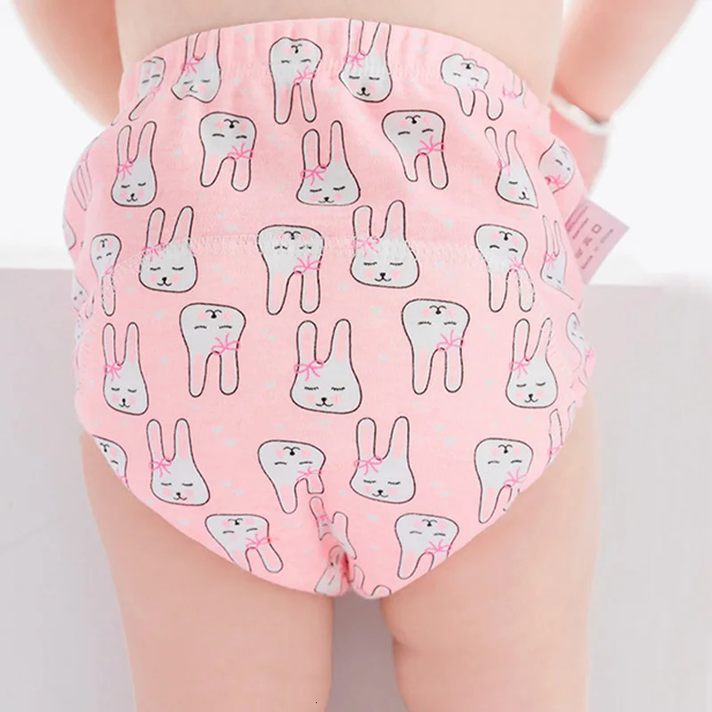 6 Layer Waterproof Reusable Cotton Baby Training Pants Infant Shorts Underwear Cloth Diapers Nappies Panties Nappy Changing 250724