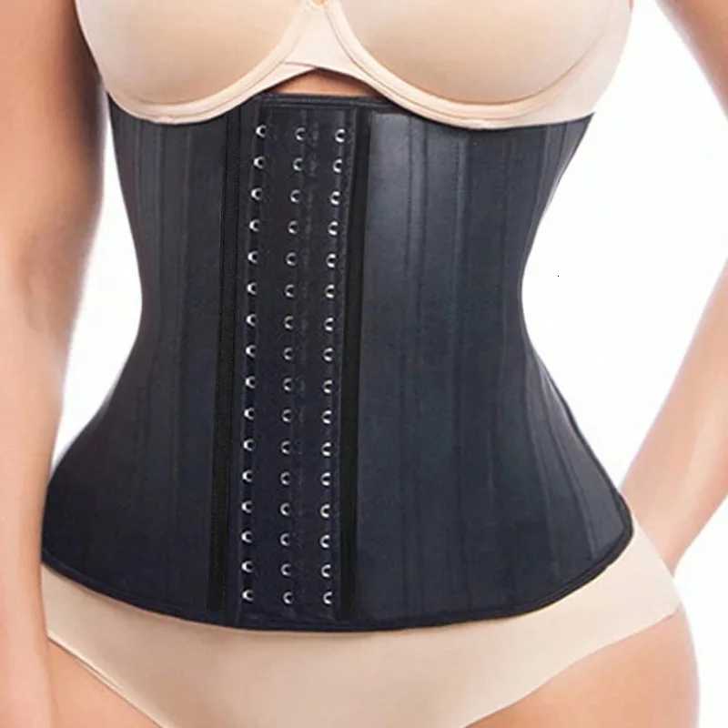 25 Bones Corset Waist Latex Body Shapewear Women Tummy Shaper Belly Sheath Slimming Belt Modeling Strap Weight Loss W250724