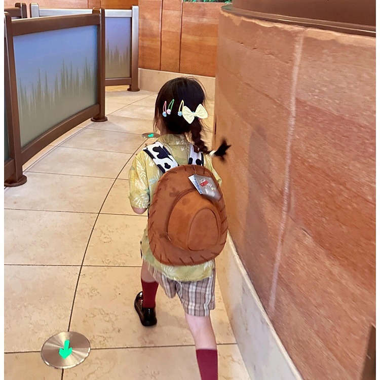 Free shipping designer luxury Japanese retro style cartoon backpack Woody Same Style Bag creative small backpack student backpack birthday gift casual