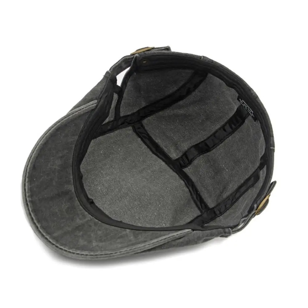 Vintage Painter Beret Unisex Fashion Flat Visor Cap Spring Summer Retro Berets Casual Solid sboy Hat Adjustable Flat Caps 250723