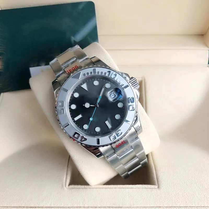 Designer men's high-quality 904L silver stainless steel strap men's luxury style watch jason007 wristwatch