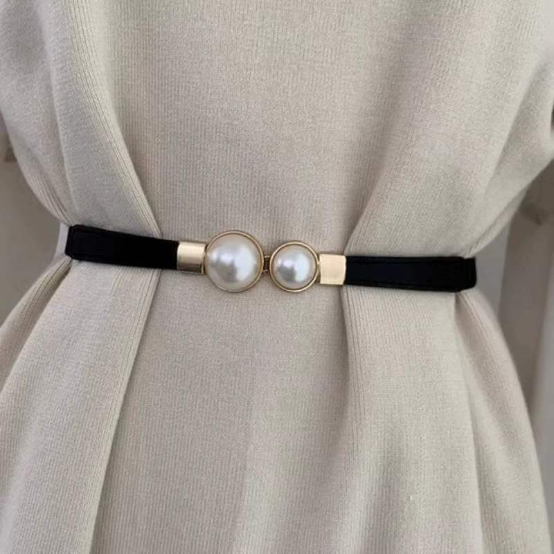 Chic Winter Casual Shirt with Beaded Buttons - Ladies' Apparel
