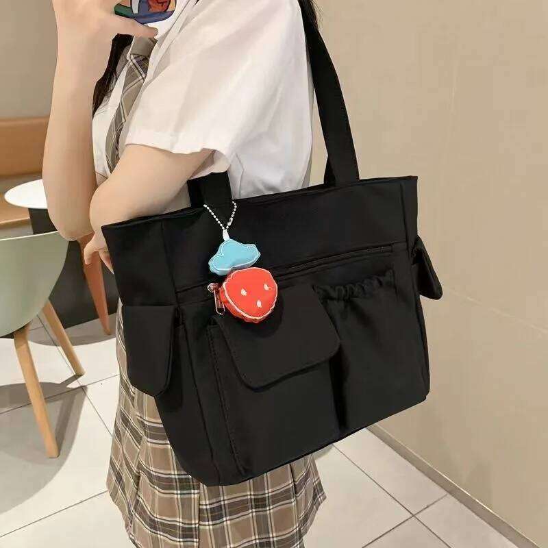Capacity Crossbody with Multiple Pockets Oxford Messenger Bag - Adjustable Shoulder Bags for School Travel Work Daily