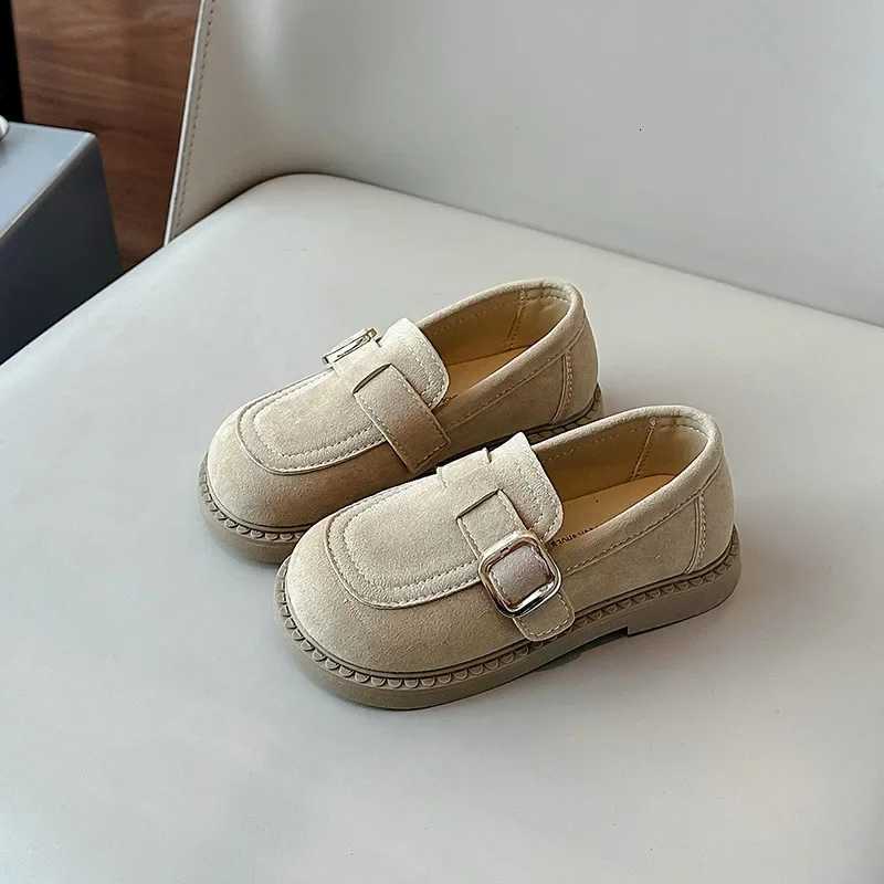 Girls Flats Spring Fall Shallow Lazy Loafers Shoes for Kids Girl Comfortable Soft Suede Sneaker Casual School Shoes Child I02111 XJ250724