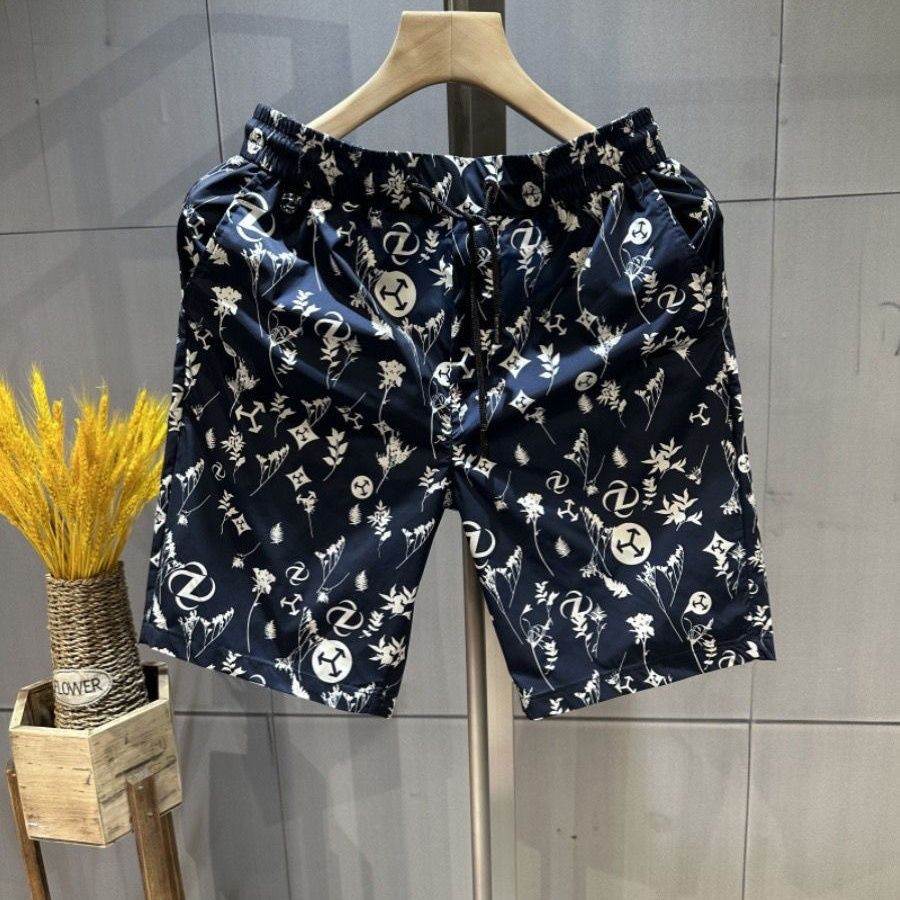 Men's beach shorts Stylish Cotton Blend Beachwear for Men: Comfortable Summer Shortswear YM19