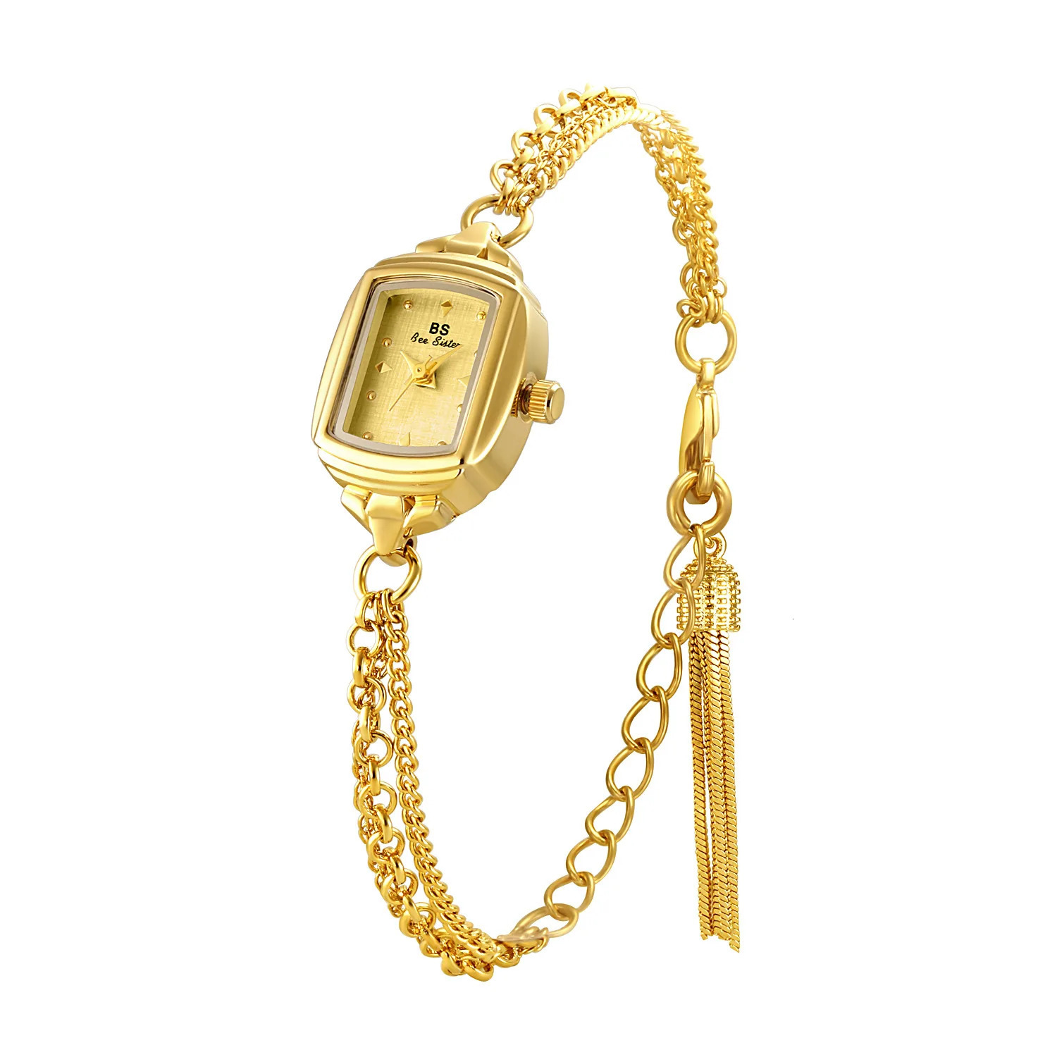 Light Ladies Bracelet Watch French high-end Retro Metal Chain Watches Women Fashion Quartz Clock Wristwatches Gift 250723