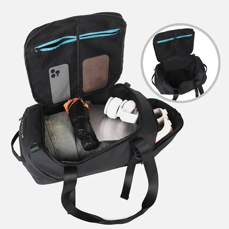 Gym Travel Duffel Bag with Shoes Pocket Outdoor Sports Training Yoga Shoulder Bags Large Storage Laptop Business Trip Backpack high-quality