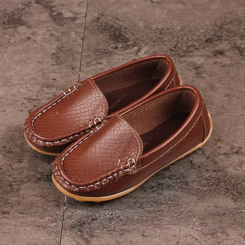 EOFK Fashion Soft Kids Shoes for Baby Toddlers Boys Girls Big Children School Loafers Casual Flats Sneakers Moccasins 21-38 XJ250724