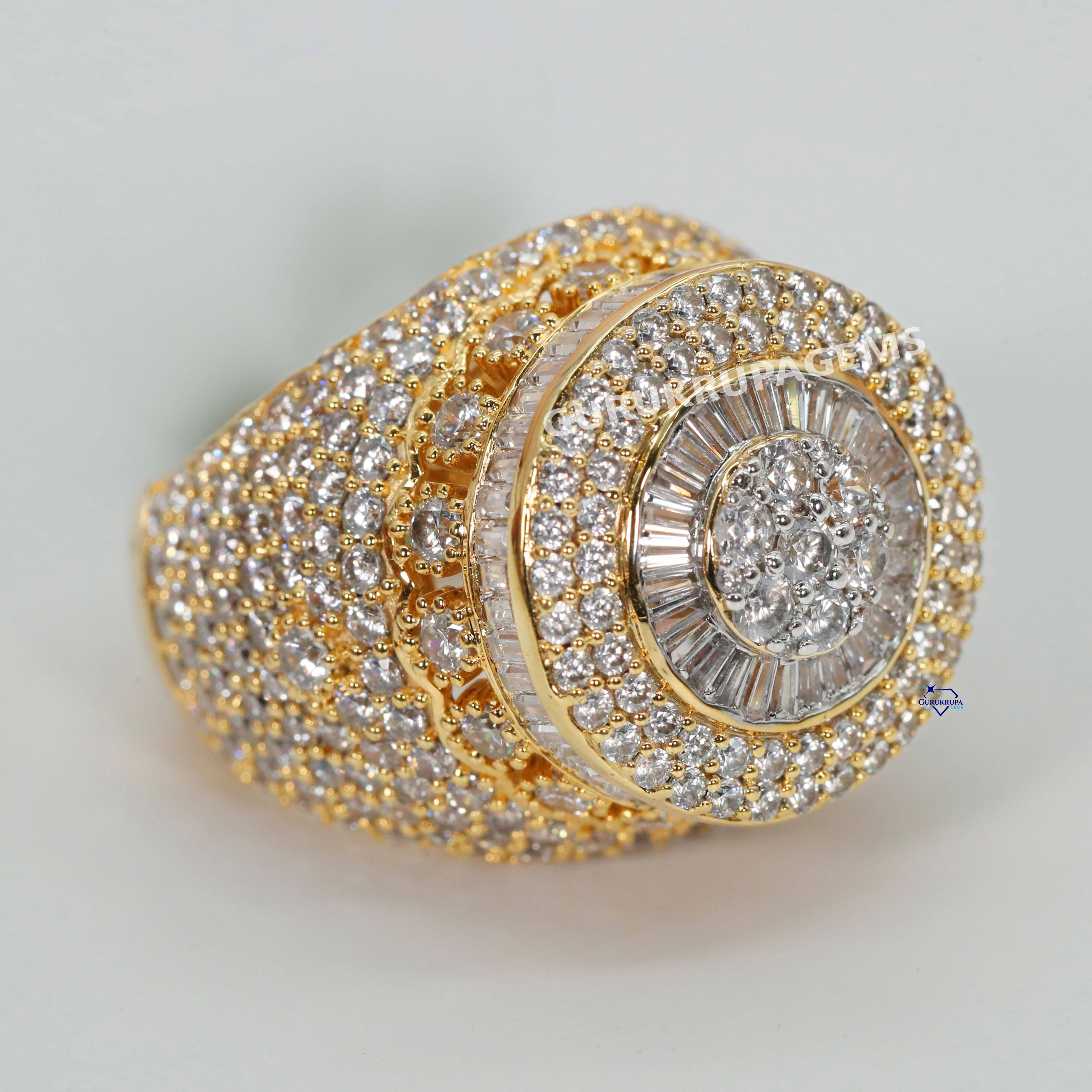 Our Finest Ring From the Collection Made of 925 Sterling Silver Moissanite Diamonds Designed to Be Especially Remarkable for You