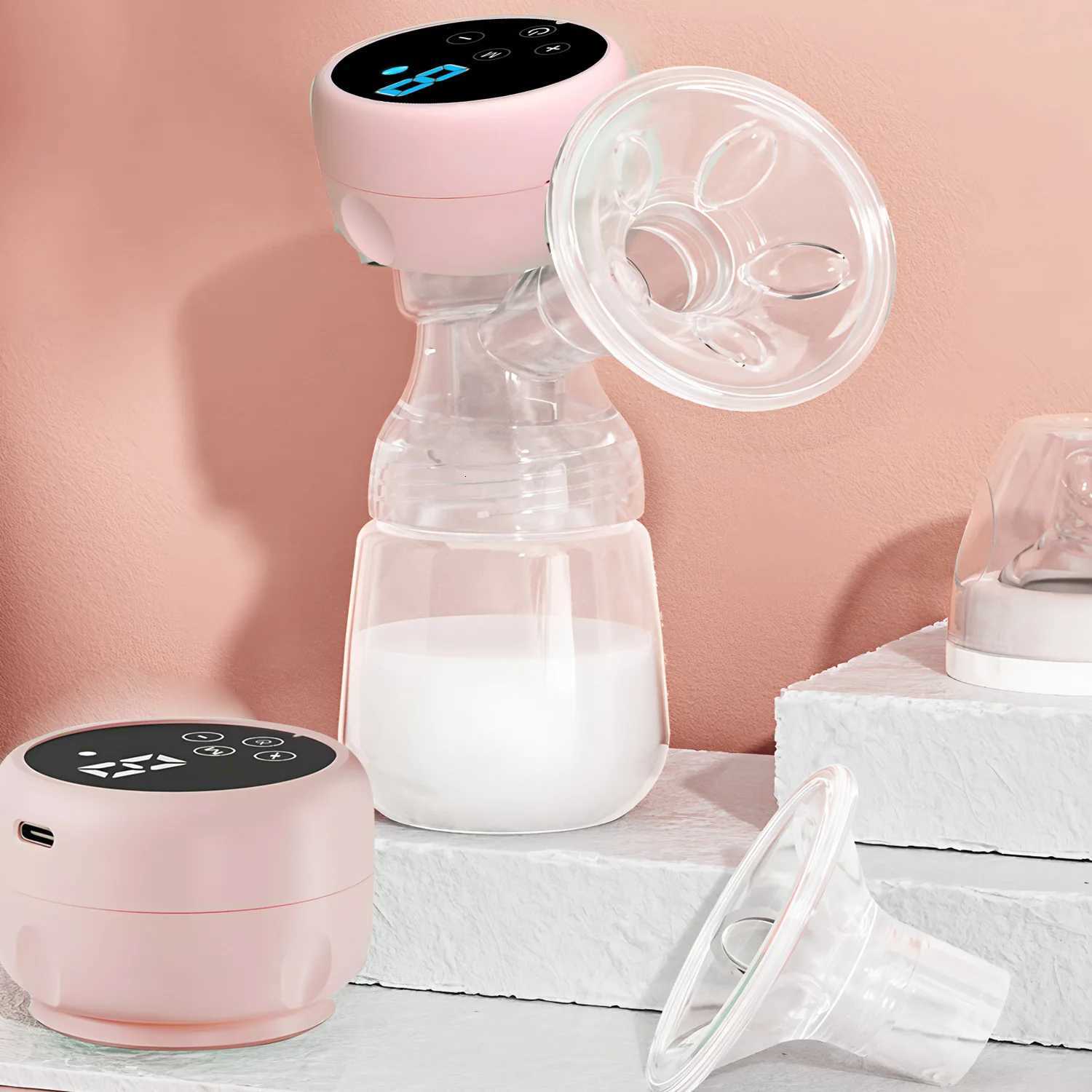 Electric Breast Pump Intelligent Integrated High Suction Breast Pump Breast Milk Postpartum Portable Painless USB Rechargeable X250724