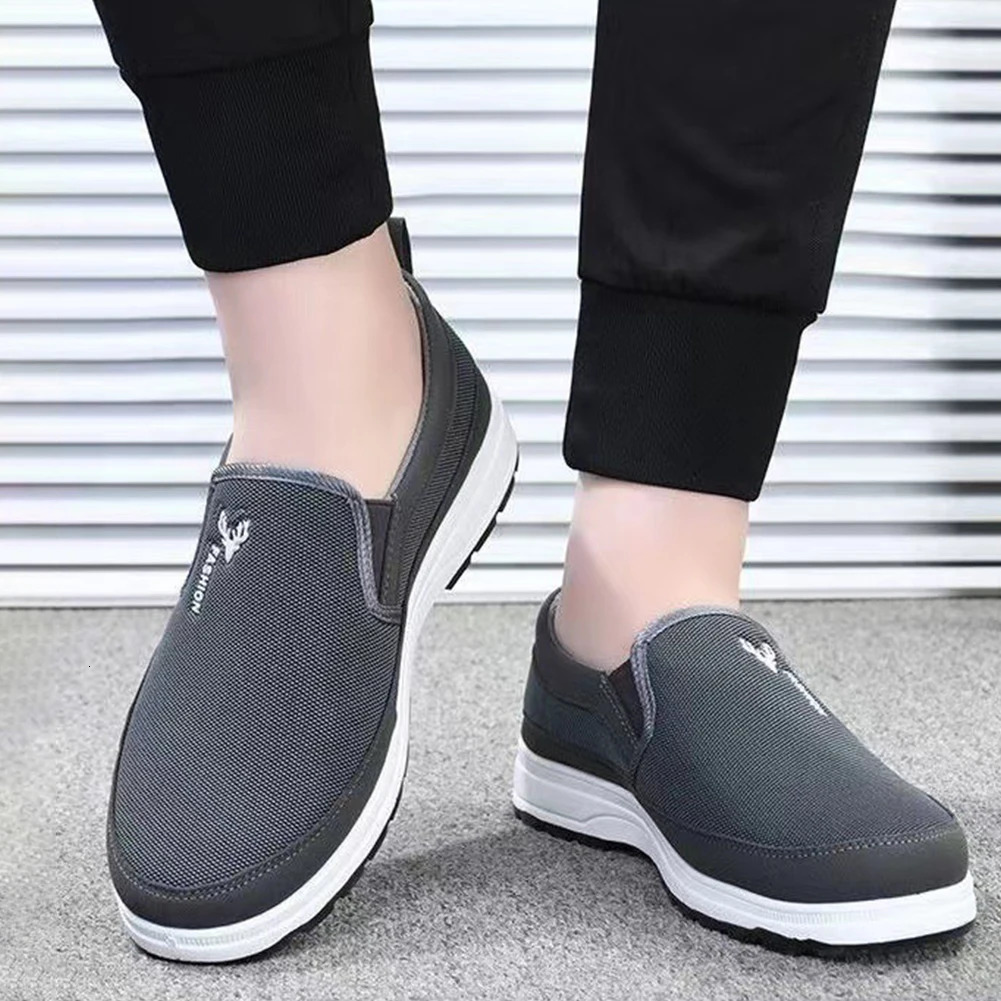 Men Running Hiking Sneakers Breathable Orthopedic Travel Plimsolls Non-Slip Comfortable for Outdoor Activity Hiking Walking 250716