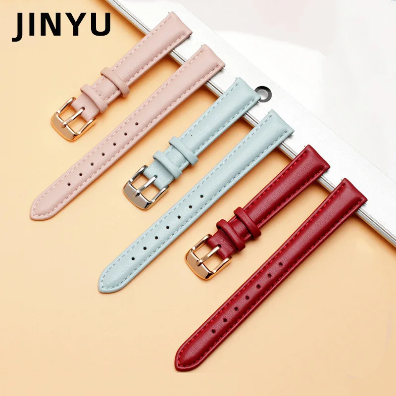 12mm 14mm 16mm 18mm 20mm Men Women cowhide Watch Band For Watch Strap Bracelet Accessories 250723