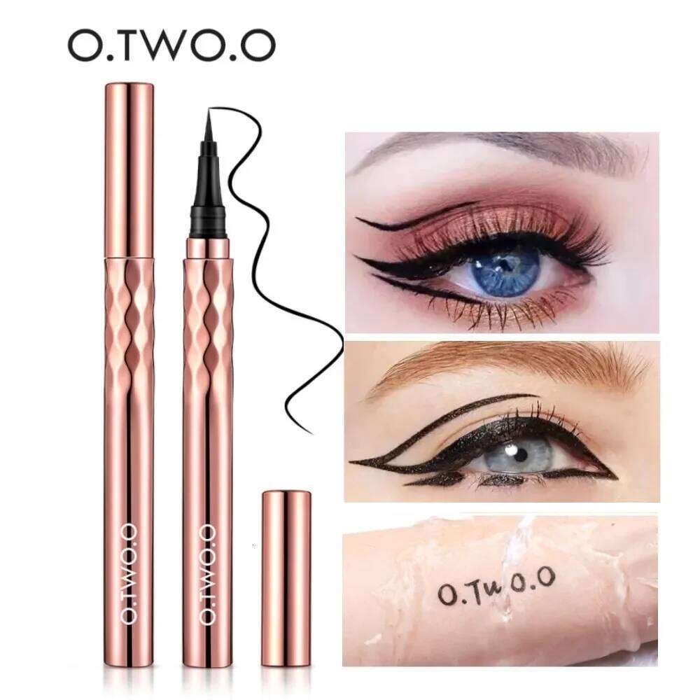 O.TWO.O Black Slim Line Eyeliner Pencil Easy To Draw Waterproof Eye Liner Pen Long Lasting Quick Dry Liquid Eyeliners X250723