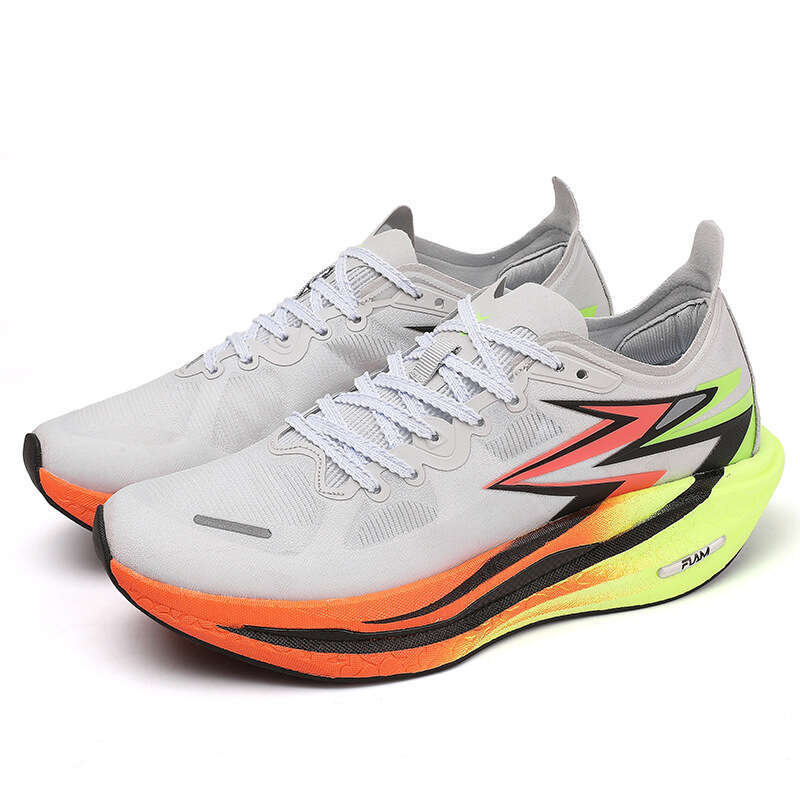 Feiran 3 Full Sole Carbon Plate Running Shoes for Men and Women, Ultra-light Woven Mesh Sports Marathon Jogging Shoes, Sizes 33-45