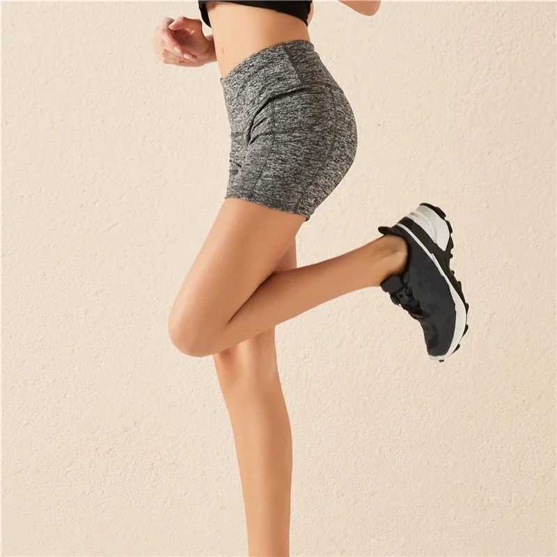 Women Gym Shorts High Waist Lifting Push Up Tight Yoga Cycling Biker Shorts Phone Pocket Jogging Running Fitness Short Pants Lady XJ250724