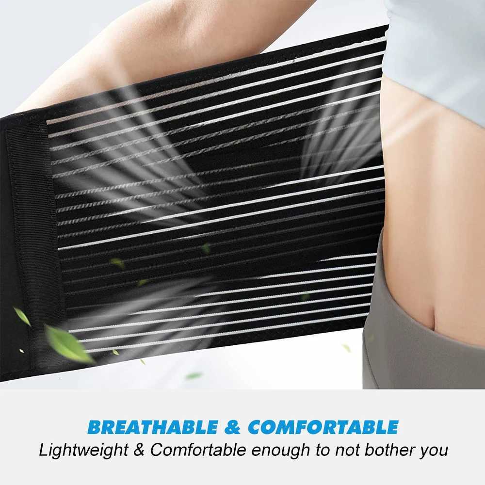3XL Sports Double Pull Back Lumbar Support Belt Waist Orthopedic Corset Spine Decompression Waist Brace Back Pain Relief W250724