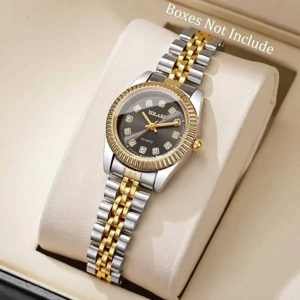 Fashion Rhinestone Women Quartz Watch Luxury Men Business Watches with Calendar Clock GiftWithout Box W250724