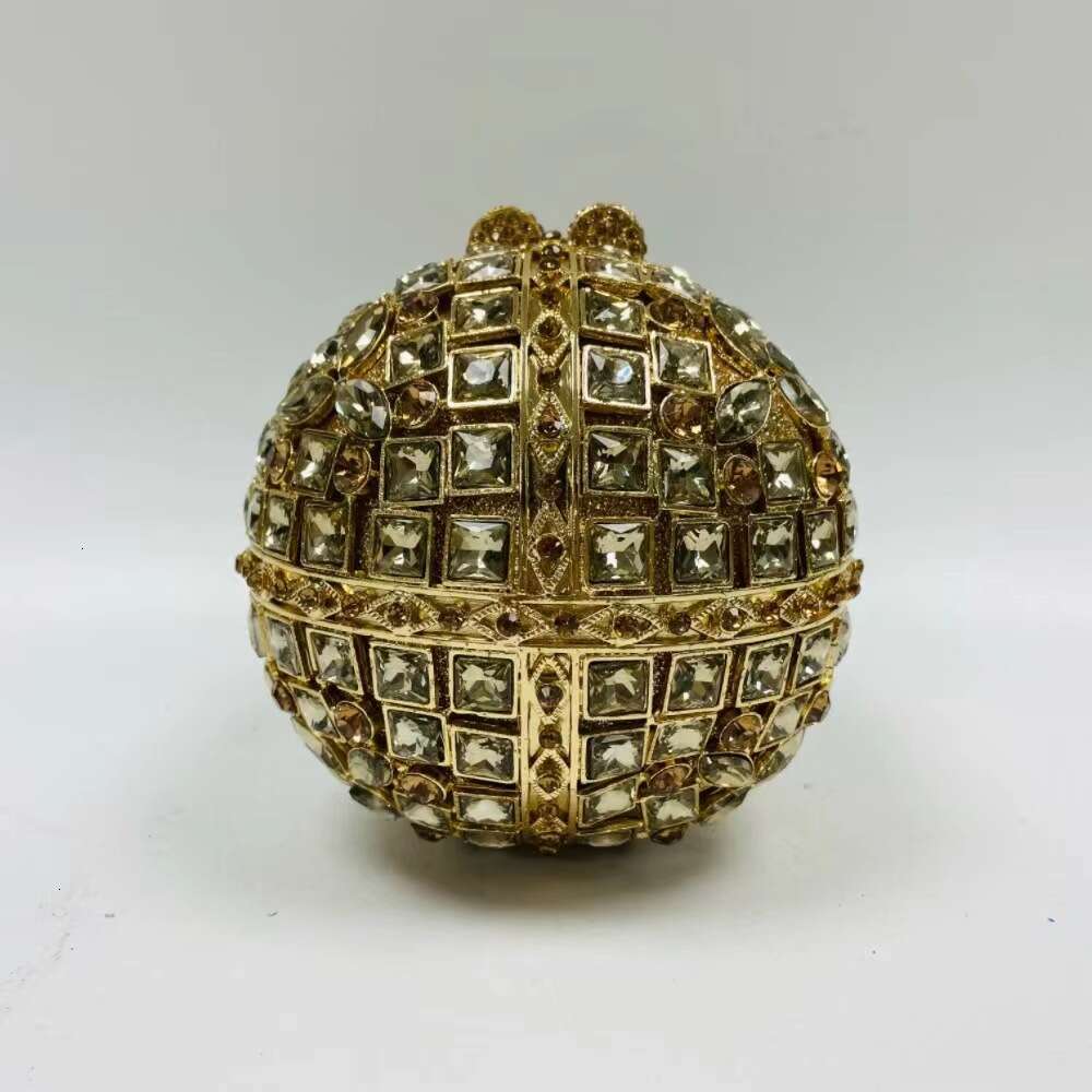 Designer Luxury Evening Diamond Evening Mini Spherical Chain Bag Fashion Handbag for Women