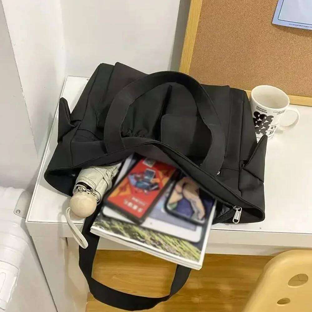 Capacity Crossbody with Multiple Pockets Oxford Messenger Bag - Adjustable Shoulder Bags for School Travel Work Daily