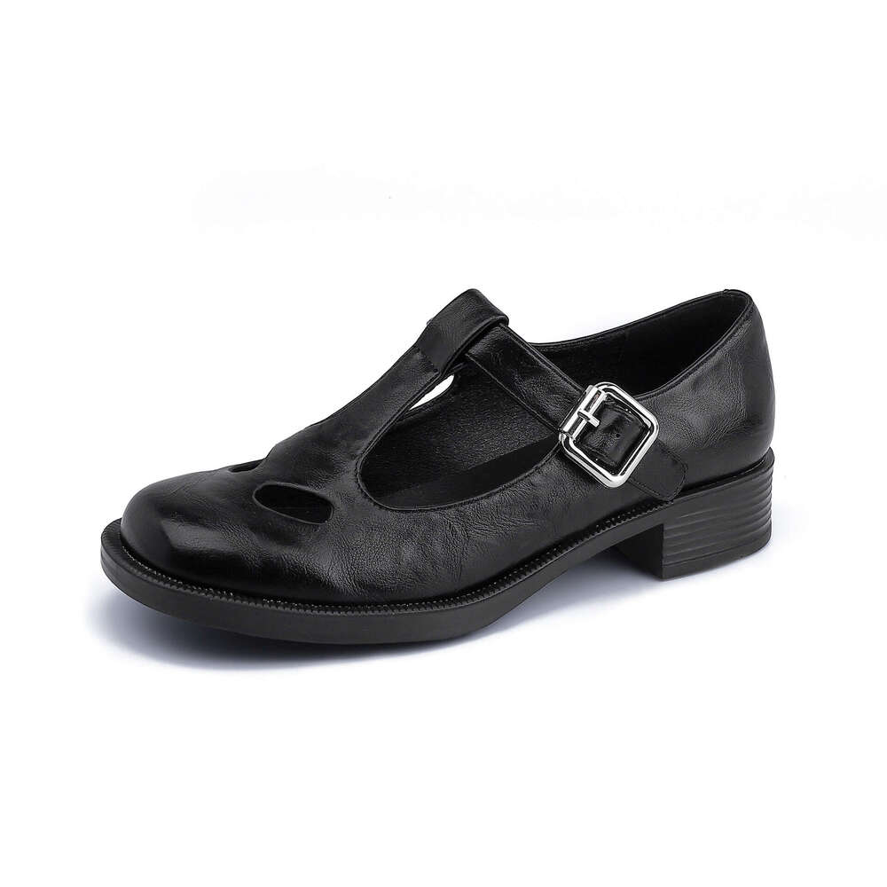 Designer Internet Celebrity New Mary Jane Women, High-end Hollow-out Niche Design Fashion Single Shoes for Women