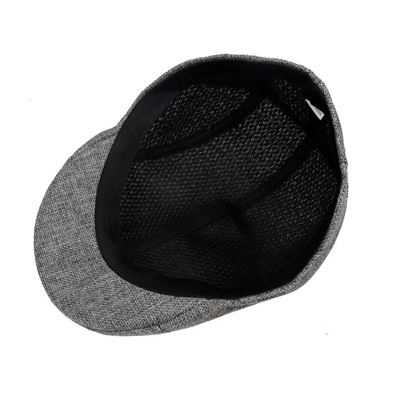 Cotton and Linen Solid Color Thin Beret Sports Hat Fashion Hat Breathable Hat sboy Hats Sun Hat 250723