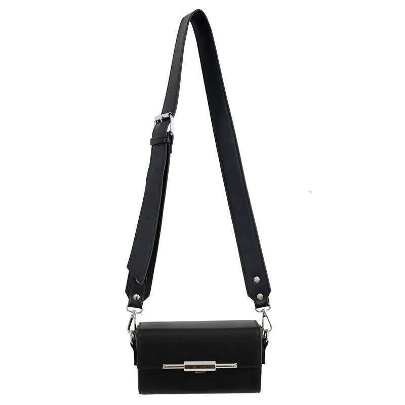 Desinger Small Square Shoulder Men's Mini Soft Lage Fashion Unisex Pure Color PU Messenger Bag Wallet New