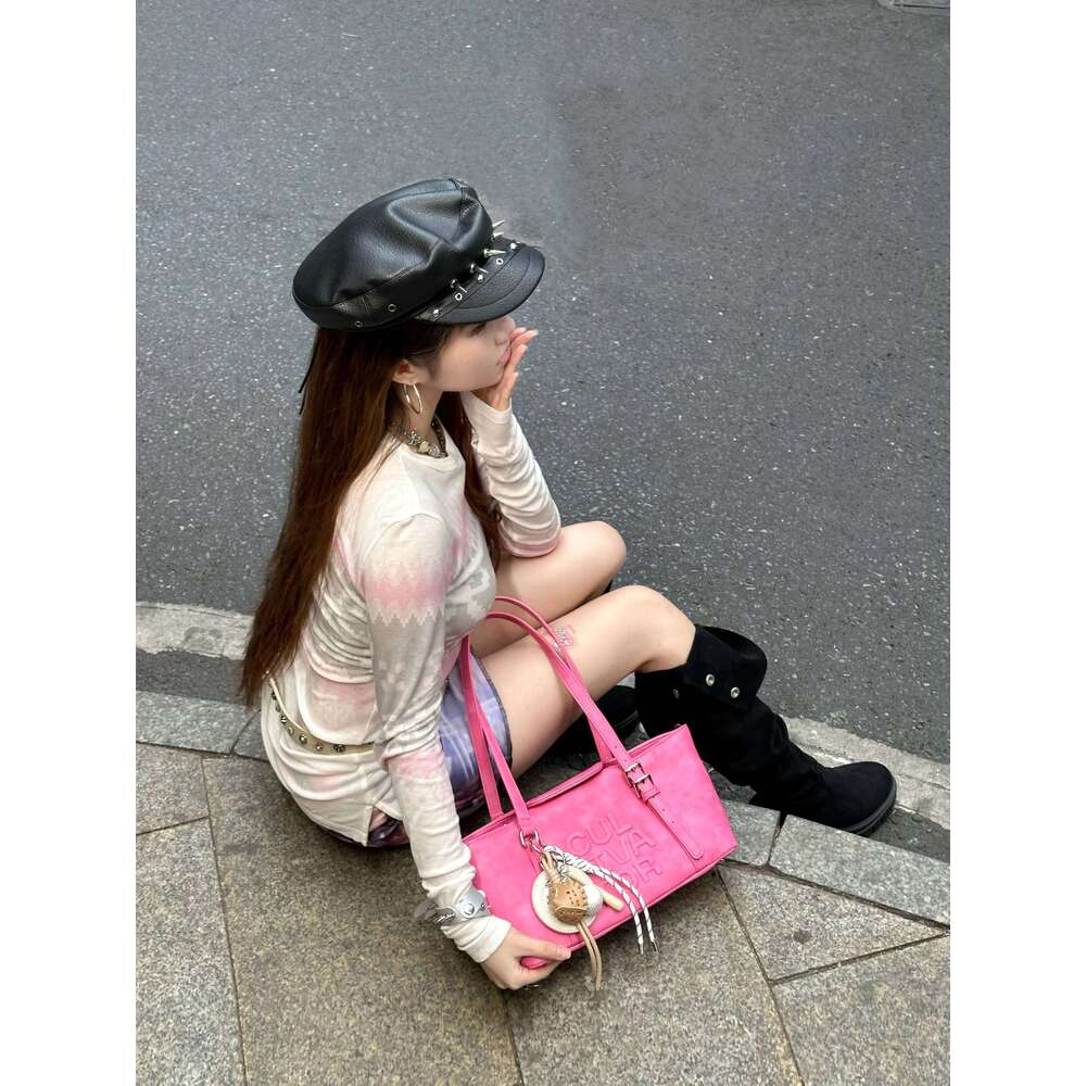 Cultivator Original Niche Retro Casual Versatile Single Shoulder Crossbody Commuter Underarm Bag