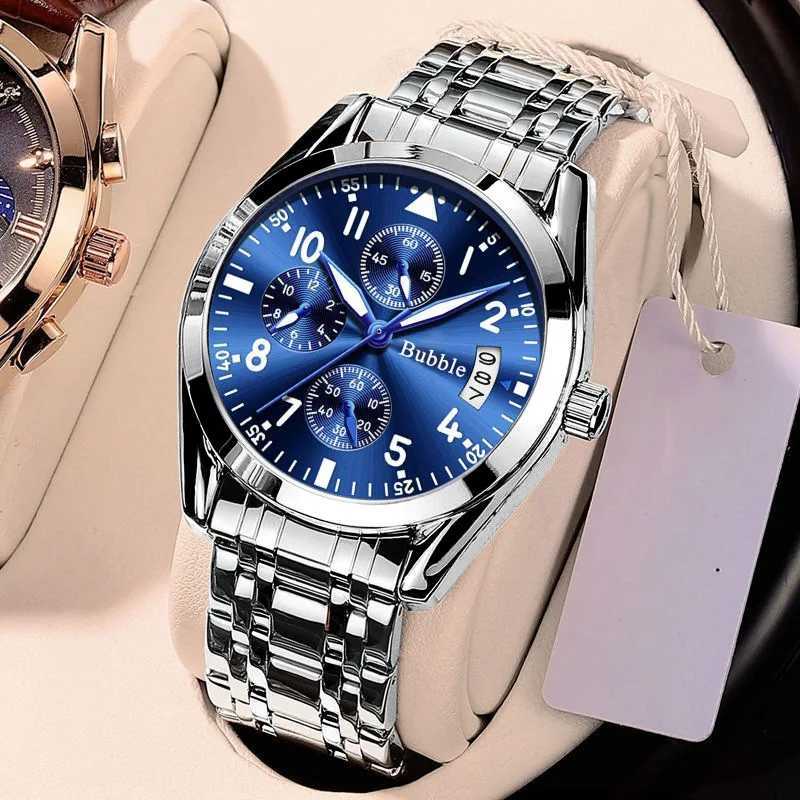 UTHAI Mens Watch Brand Light Luxury Fashion Leisure Fully Automatic Luminous Waterproof Digital Six Pin Quartz Watch Gift V0040 W250724