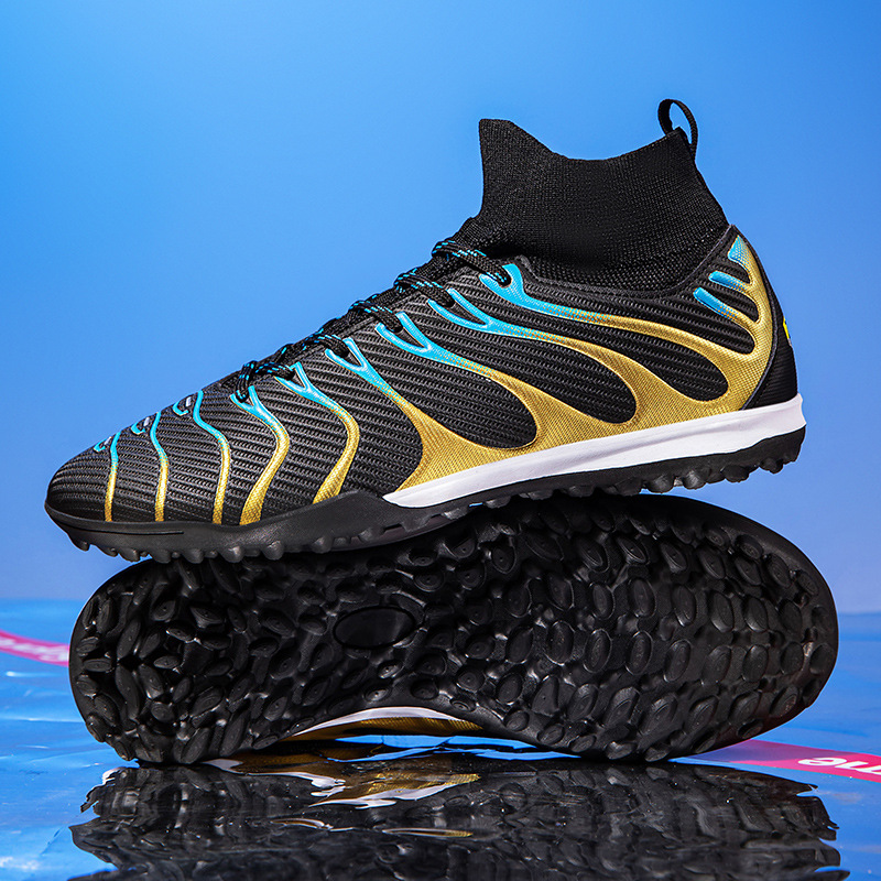 American Football Shoes Men Soccer Futsal Professional Boots Drop Non-slip Unisex Ultralight Sports Cleats Breathable