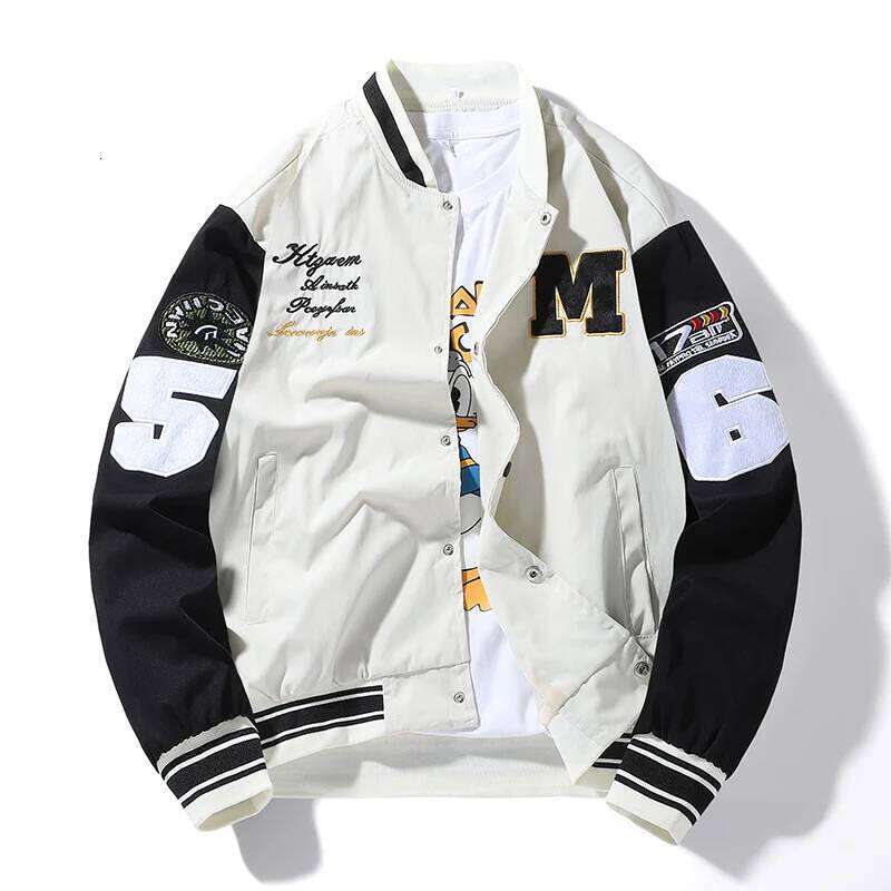 Women's Wear Streetwear Uniform Oversized Coat Student High Quality Youth Baseball Jackets Women Loose Casual Fashion Jacket Men's