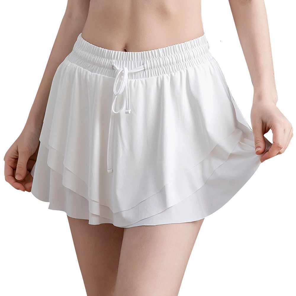 QUALITY Women Sports Shorts High Waist Butt Yoga Gym Workout Cycling Jogging Golf Fitness Shorts Leggings Tennis Skort Plus Size XJ250724