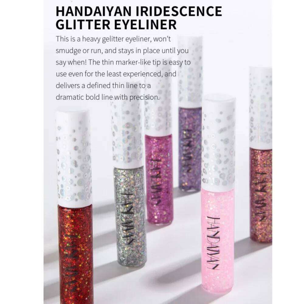 12pcs Crystal Dia Eyeliner Festivel Stage Makeup Glitter Shimmer Eye liner Set Long Lasting Cosplay Eyes Cosmetics X250723