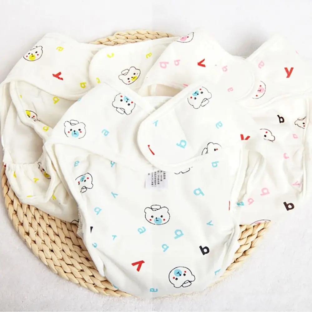 012 Months Adjustable Reusable Diaper Pants Baby Washable Convenient 315kg Leakproof Cloth Diapers born 250724