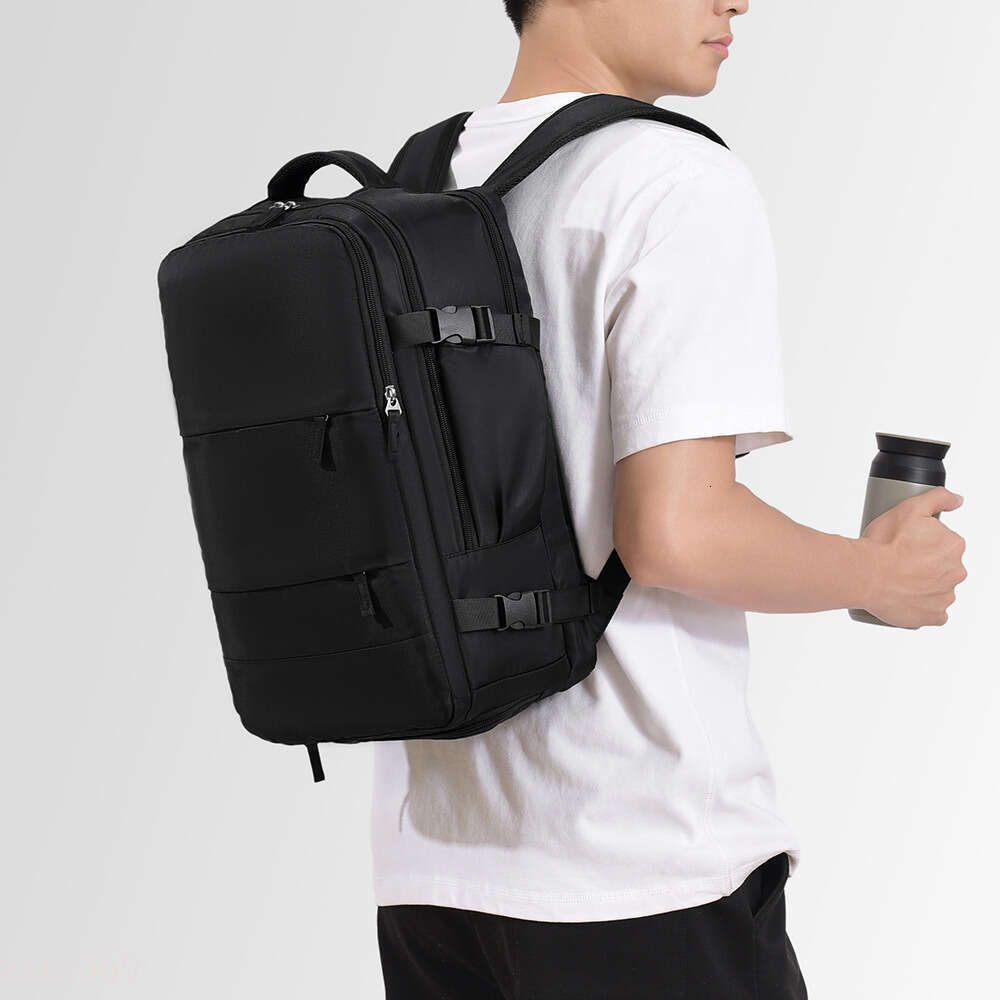 Dry Wet Separation Travel Unisex Laptop Compartment Large Capacity Waterproof Wear-resistant Backpack Business